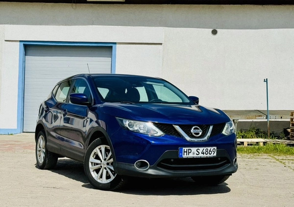 Nissan Qashqai cena 56700 przebieg: 122524, rok produkcji 2015 z Orneta małe 137